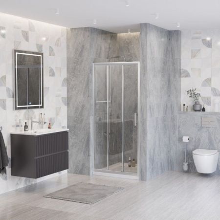 UNO-195-BF-3-120-C-IN Душевая дверь, артикул UNO-195-BF-3-120-C-IN