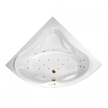 Ванна EXCELLENT Konsul 150x150 "ULTRA" (золото), артикул WAEX.KON15.ULTRA.GL