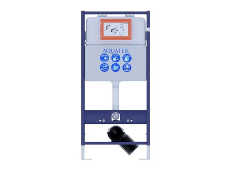 Инсталляция для подвесного унитаза Aquatek Standart 51 INS-0000001, 130*510*100 мм