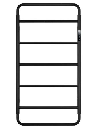 Полотенцесушитель электрический WONZON & WOGHAND WISMAR, Черный (WW-AL202-MB), артикул WW-AL202-MB