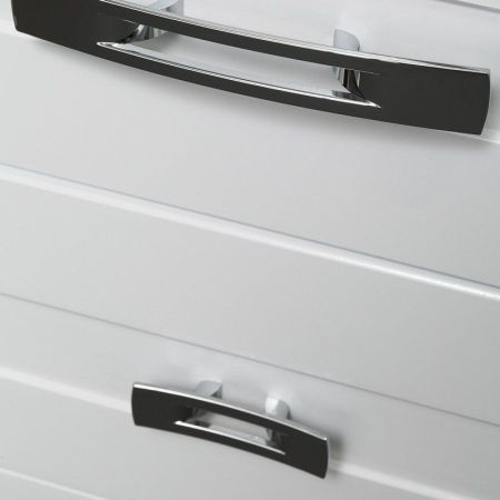 Зеркало со шкафом Runo Турин 105 4620750026721 с подсветкой Белое