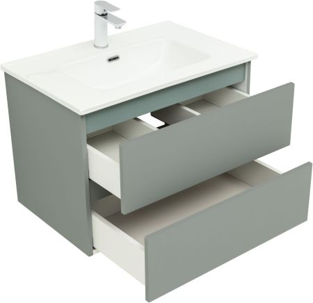 Тумба под раковину Aquanet Вега 2.0 70 мисти грин, артикул 00337960