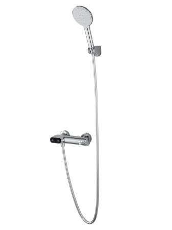 Смеситель для душа с встроенным изливом WONZON & WOGHAND MUSE Corno, Хром (WW-A30902-CR), артикул WW-A30902-CR