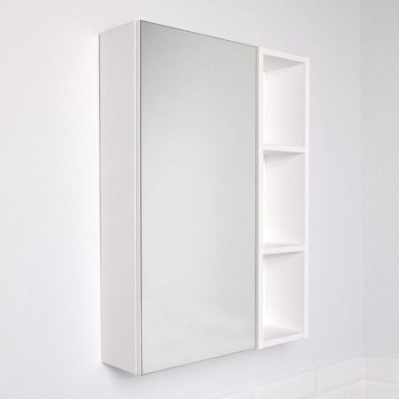 Зеркальный шкаф Orange Optima Op-60ZSW Белый матовый, артикул Op-60ZSW