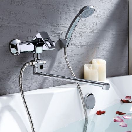 Смеситель для ванны G.Lauf LEF6-A232, хром