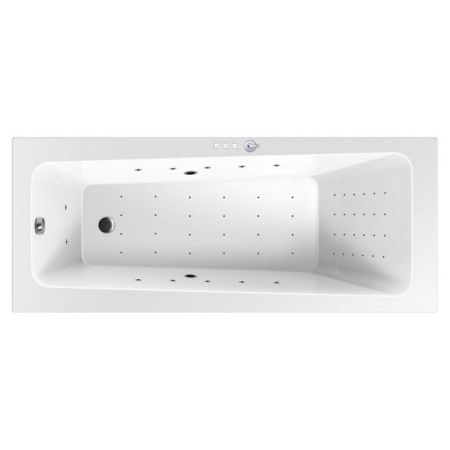 Ванна EXCELLENT Ava 160x70 "NANO" (хром), артикул WAEX.AVA16.NANO.CR