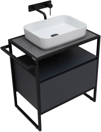 Тумба под раковину Allen Brau Priority 70 1.31001.AM антрацит матовый, артикул 1.31001.AM