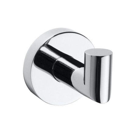 Крючок X-ROUND, одинарный, 55x55x70 мм, хром, Sapho, артикул XR208