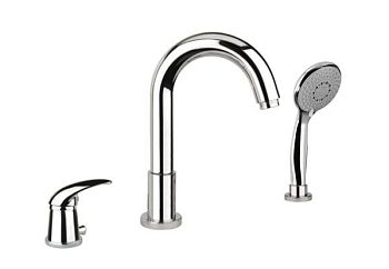 Смеситель на борт ванны Fiore NEXUS 43CR1455, хром