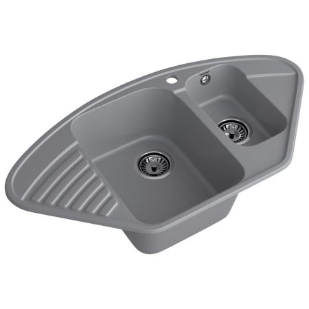 Кухонная мойка GranFest QUARZ 14, темно-серый, артикул 14 темно-серый