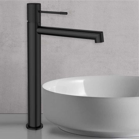 Смеситель для накладной раковины Desire VBF-1D2MB однорычажный, черный, артикул VBF-1D2MB