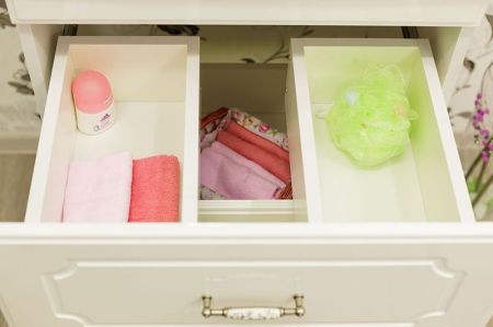 Тумба для раковины Sanflor Ксения 60 Н0000000127 подвесная Белая