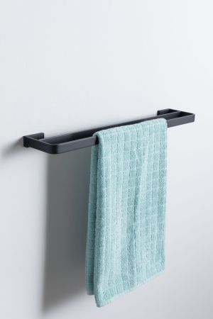 Держатель для полотенец Allen Brau Infinity 6.21013-31 черный матовый, артикул 6.21013-31