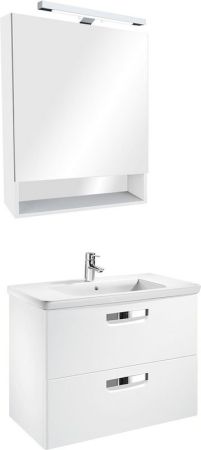 Тумба под раковину ROCA GAP ORIGINAL 67,7 ZRU9302733 (подвесная, белый матовый), шт, артикул ZRU9302733