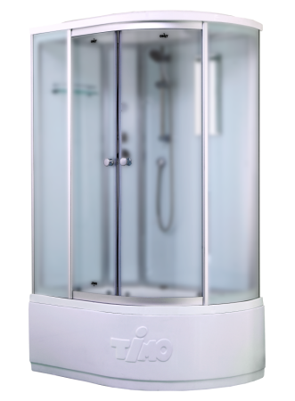 Душевая кабина Timo Standart Silver Fabric T-6620SFL, 120x85x220, артикул T-6620SFL