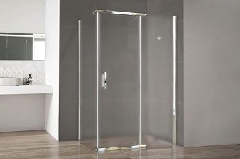 Душевой уголок Royal Bath  RB  HPVD-C-CH 130х80х200 (матовое)