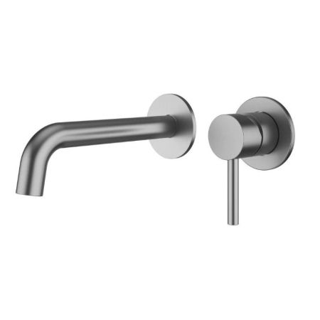 Смеситель для раковины встраиваемый Knotlor SS-25, сатин, артикул SS-25