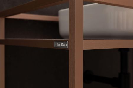 Консоль под раковину Allen Brau Liberty 90 1.33003.60 медь браш, артикул 1.33003.60