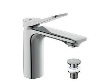 Смеситель для раковины Cersanit ODRA однорычажный клик клак (63050)