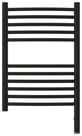 Полотенцесушитель, Сунержа, Богема 3.0, выгнутая, электрический, ширина, мм-432, глубина, мм-88, высота, мм-724, межосевое расстояние-400, нагревательный элемент-ТЭН, подключение-нижнее справа, электрокомплект-МЭМ, мощность, Вт-300, материал-нержавеющая с, артикул 31-5803-6040