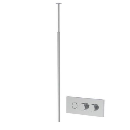 Fima Carlo Frattini Switch ON Cмеситель для раковины, встраиваемый, изливом потолочный, цвет: хром