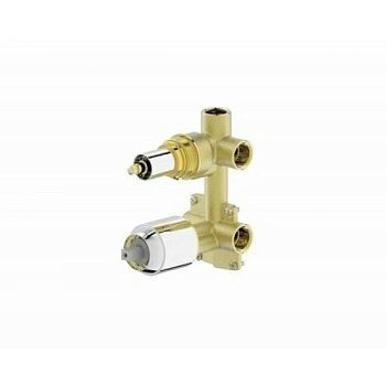 Внутренняя часть (D982CP-B-ENG) смесителя для душа Bravat, хром