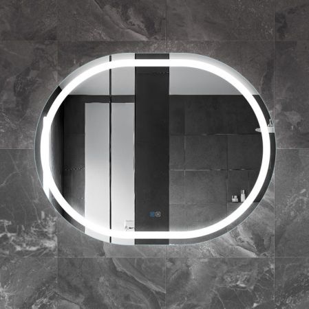 Зеркало GIUBILEO CEZARES со встроенной подсветкой, сенсорным выключателем и подогревом, артикул CZR-SPC-GIUBILEO-1500-800-TCH-WARM