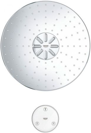 Верхний душ GROHE RAINSHOWER SMARTACTIVE 26641000 (хром, пластик, круглая), шт Верхний душ GROHE RAINSHOWER SMARTACTIVE 26641000 (хром, пластик, круглая), шт