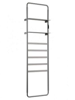 Полотенцесушитель электрический WONZON & WOGHAND DÜSSELDORF, Брашированный никель (WW-A205-BR)