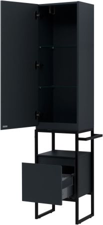 Шкаф-пенал Allen Brau Priority 40 1.31006.AM L антрацит матовый, артикул 1.31006.AM