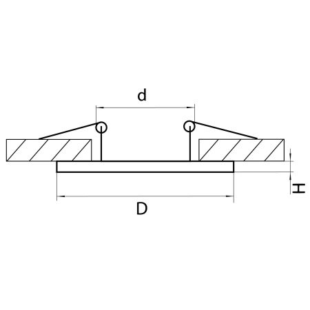 Рамка для светильника Intero 111 Lightstar 217917, артикул 217917