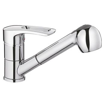 Смеситель для кухни Cron CN4766, хром