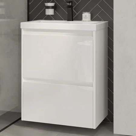 Тумба под раковину подвесная Velvex Klaufs tp.KLA.COM.60.2Y, 60 см, артикул tp.KLA.COM.60.2Y