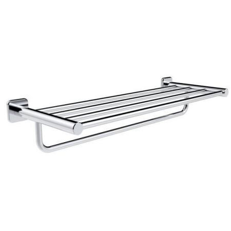 Полотенцедержатель с полкой WONZON & WOGHAND, Хром (WW-V1901-CR), артикул WW-V1901-CR