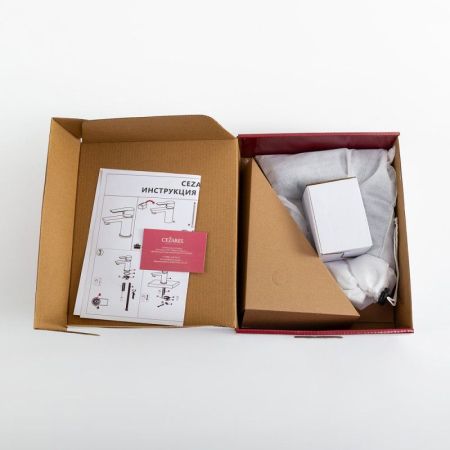 STYLUS-LS-IN Смеситель для раковины однорычажный с донным клапаном, сатин, артикул STYLUS-LS-IN