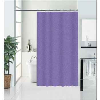 Штора для ванной комнаты Savol S-MTX1818P, фиолетовый