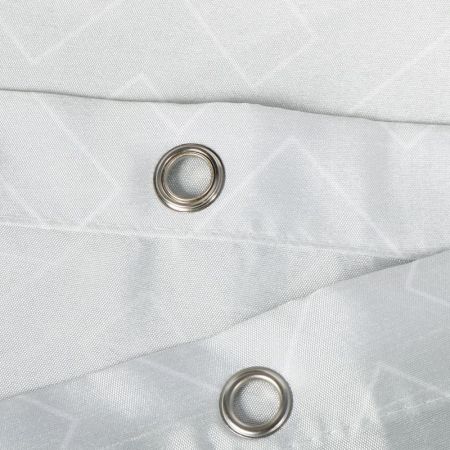 Штора для ванной комнаты FIXSEN DESIGN FX-1503, серый, артикул FX-1503