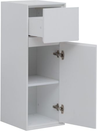 Шкаф-пенал Aquanet Милан 35 белый глянец (малый), артикул 00339954