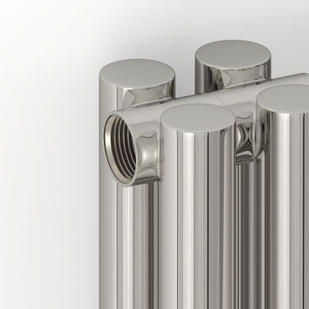 Отопительный радиатор ЭСТЕТ-11 н/ж 1200х360 / 8 сек (Состаренная Латунь)