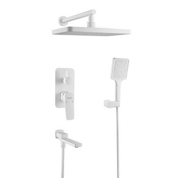 Душевая система встраиваемая Shevanik S9935C, белый