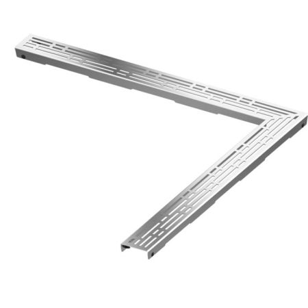 Решетка угловая 900 мм,TECEdrainline, дизайн "basic", для слива из нержавеющей стали, полированная, артикул 610910