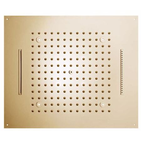 Bossini DREAM - 3 Sprays Верхний душ с 3 функциями, 570х470мм, цвет: золото, артикул H38917.021