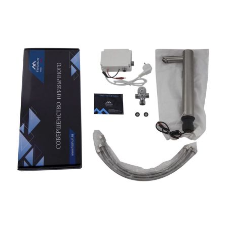 Смеситель для раковины сенсорный высокий FASHUN A514-1, сатин