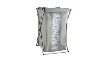 Корзина для белья Fixsen FX-1023 Серая