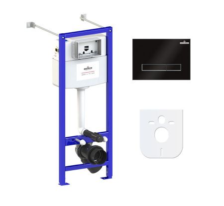 Комплект 4 в 1 инсталляции для подвесного унитаза Lavinia Boho Relfix 77020022