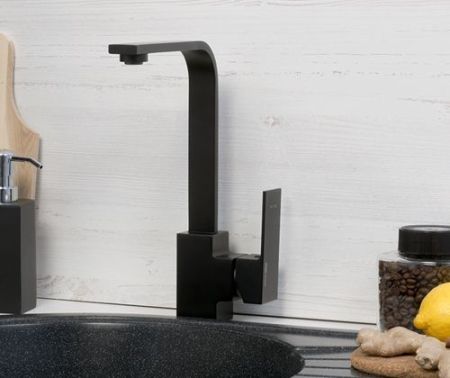 Смеситель для кухни WasserKRAFT Abens 2007 Черный матовый