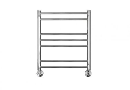 Полотенцесушитель водяной Aquatek (Акватек) Вега П7 500х600 мм, подключение нижнее/диагональное, сверхпрочная пищевая нержавеющая сталь AISI 304L, гарантия 10 лет, артикул AQ DR0760CH