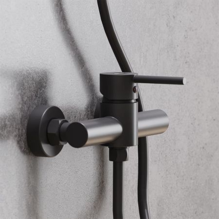 362000300 Scandinavian Pure, смеситель для душа, чёрный, артикул 362000300