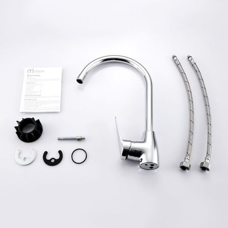 Смеситель для кухни Milardo Hudson HUDSB00M05 хром, артикул HUDSB00M05