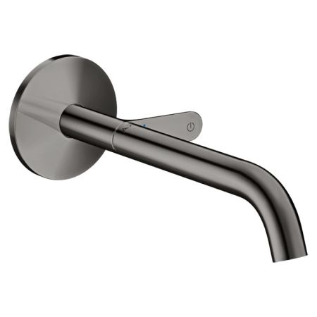 AX One Смеситель для раковины Sel, настенный, цвет полированный черный хром, артикул 48112330